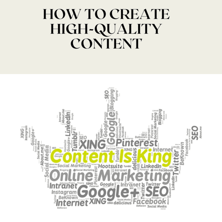 How to Create High Quality Content