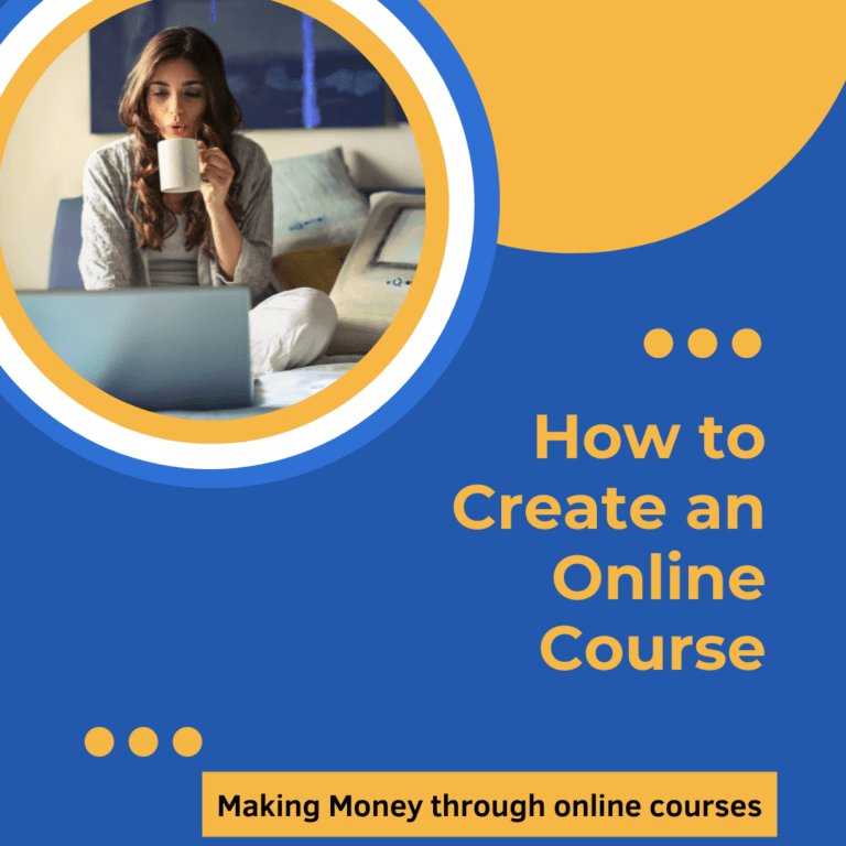 How to create an online course