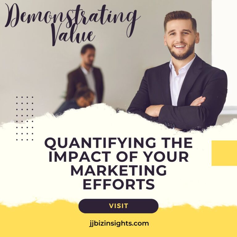 Demonstrating Value: Quantifying the Impact of Your Marketing Efforts